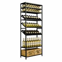 Metall-Weinregal Black Pure Modell 18