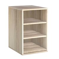 Modul CAVEPRO mit 3 Ausziehb�den f�r Kisten (bis 19 cm H), B 45 x T 55 cm, Eiche hell