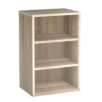 Modul mit 2 festen B�den, B 45 cm, Eiche hell