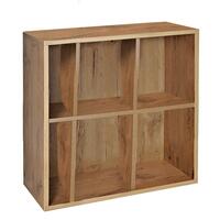 Regalmodul 6 F�cher, Wildeiche