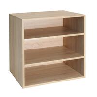 Regalmodul T 55 cm mit 2 Fachb�den, Eiche hell