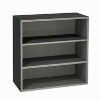 Produktbild f�r 'Regalmodul mit 2 Fachb�den, Esche graphit'