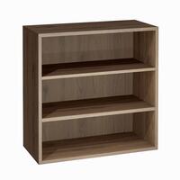 Produktbild f�r 'Regalmodul mit 2 Fachb�den, Walnuss'