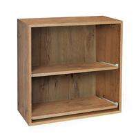 Regalmodul mit 2 ausziehbaren Fachb�den, Wildeiche