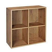 Regalmodul mit 4 F�chern, Wildeiche
