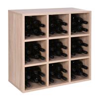 Regalmodul mit 9 F�chern, Eiche hell