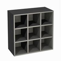 Produktbild f�r 'Regalmodul mit 9 F�chern, Esche graphit'