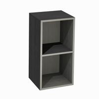 Produktbild f�r 'Regalmodul schmal, T 33 cm, Esche graphit'