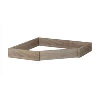 Sockel f�r Eckmodul, Eiche hell