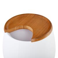 Tischplatten-Aufsatz f�r Design-Flaschenk�hler (Beistelltisch-Modell, H 70 cm)