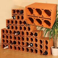 Produktbild f�r 'Ton-Weinregal Nimes ab 10 Stk./Preis pro Stk.'
