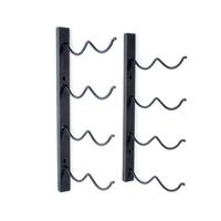 Wand-Metallweinregal DUO f�r 8 Flaschen