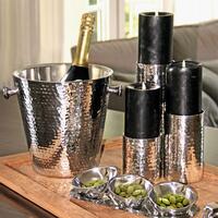 Produktbild f�r 'Wein-/Flaschenk�hler VALENCIA, geh�mmert'