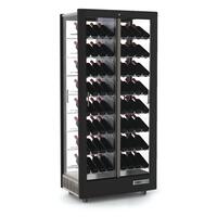 Produktbild f�r 'Weink�hlschrank TECA VINO, schr�ge Lagerung, schwarz (Ausf�hrung f. Gewerbe)'