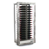 Produktbild f�r 'Weink�hlschrank TECA VINO, waagerechte Lagerung, silber (Ausf�hrung f. Gewerbe)'