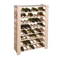 Weinregal FACILE Holz natur, mittel f�r 56 Flaschen