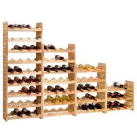 Produktbild f�r 'Weinregal NORDIC aus Walnuss Holz'