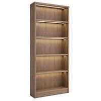 Weinregal PRESTIGE NOVO mit Beleuchtung Eichen- Holz braun gebeizt