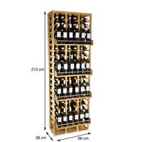 Weinregal PROVINALIA, Mod. 11, Eiche