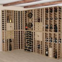 Produktbild f�r 'Weinregal-System PROVINALIA - modulares Weinregal-System aus Kiefern-Holz'