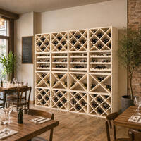 Produktbild f�r 'Weinregal-System VINVARIO 50 cm aus Kiefernholz massiv, natur'