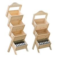 Produktbild f�r 'Weinregal - Verkaufsweinst�nder PISA aus Holz'