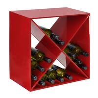 Weinregal-W�rfel CARRE rot