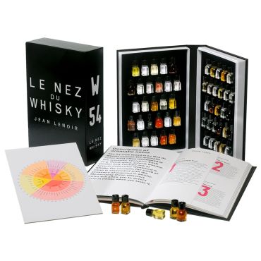 Le Nez du Whisky, Großes Modell, mit 54 Aromen