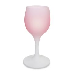 Design-Flaschenkühler mit LED-Beleuchtung, Beistelltisch-Modell, H 70 cm