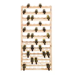 Weinregal SIMPLEX Modell 4, Holz natur