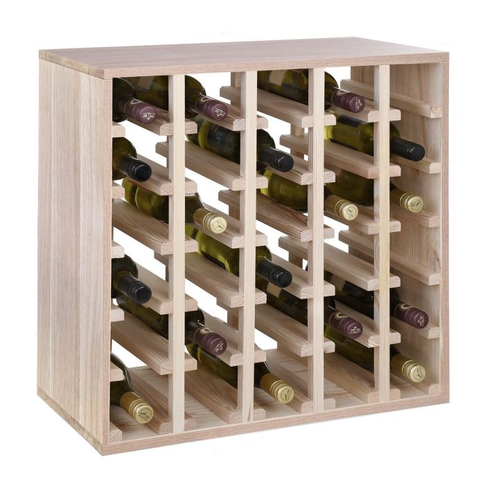 Weinregal 60 cm, Modul QUADRI, Eiche natur