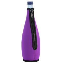 Neopren-Flaschenkühler, purpur