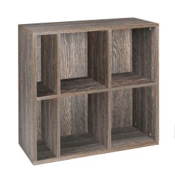 Regalmodul mit 6 Fächern, Wenge