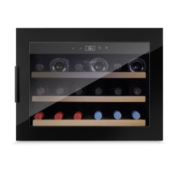 Design Einbaukühlschrank WINESAFE 18 BLACK