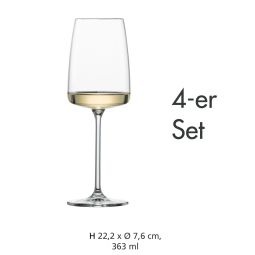 Weißweinglas "Leicht & frisch", 4er Set (ab 12,95 EUR/Glas)