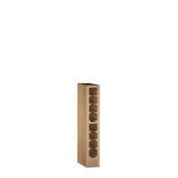 Weinregal PRESTIGE 13, Eichenholz braun gebeizt
