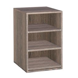 Modul CAVEPRO mit 3 Ausziehböden für Kisten (bis 19 cm H), B 45 x T 55 cm, Wenge